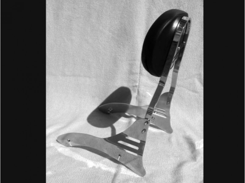 thumbnail image 2 of Cavalry Sissy Bar With Backrest For Yamaha V-Star 1300 - Chrome, Direct Fit 2 of 6